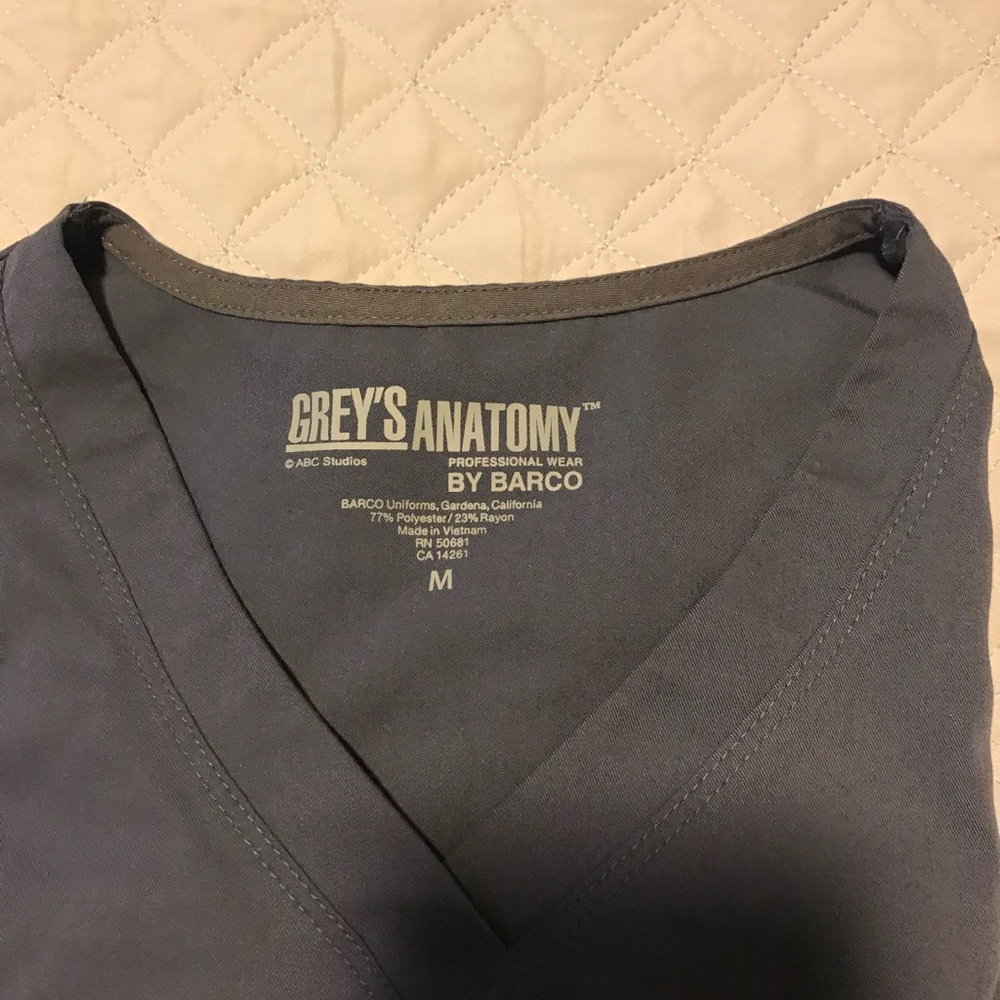 Greys Anatomy Scrub Top